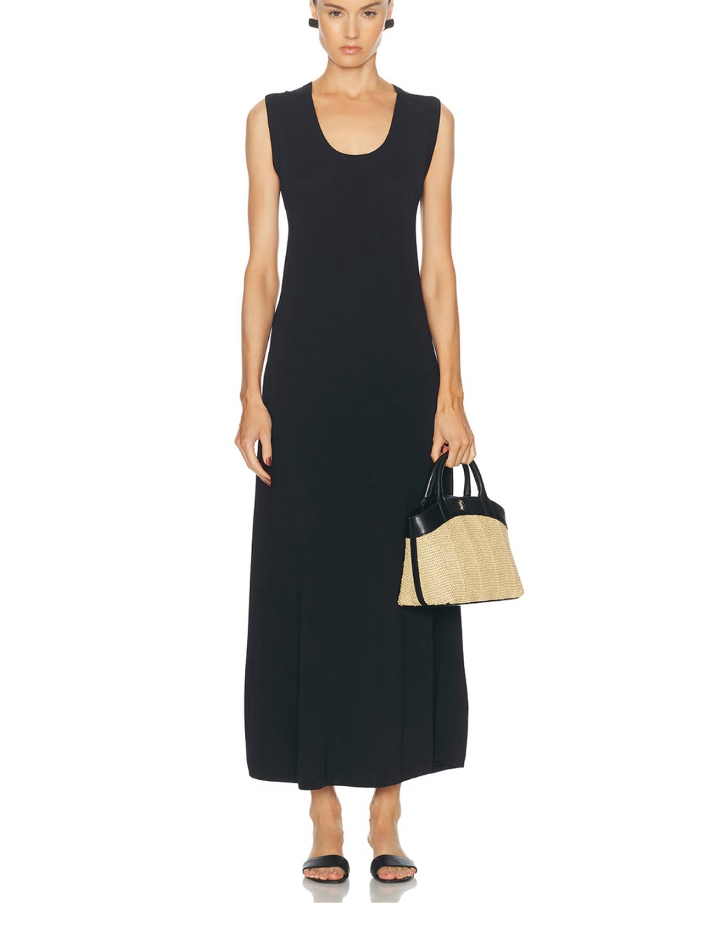 Róhe Scoop Neck Knitted Dress